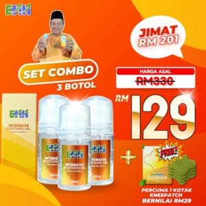 Gel Earthherbs - Combo Set ( 3 Botol)